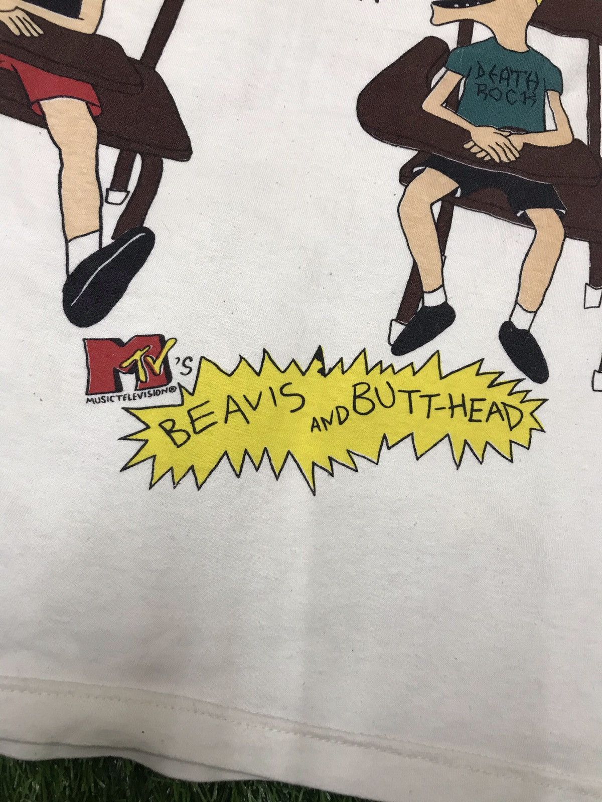 Band Tees × Cartoon Network × Vintage VINTAGE BEAVIS & BUTTHEAD MTV 90s TEES Size US XL / EU 56 / 4 - 6 Thumbnail