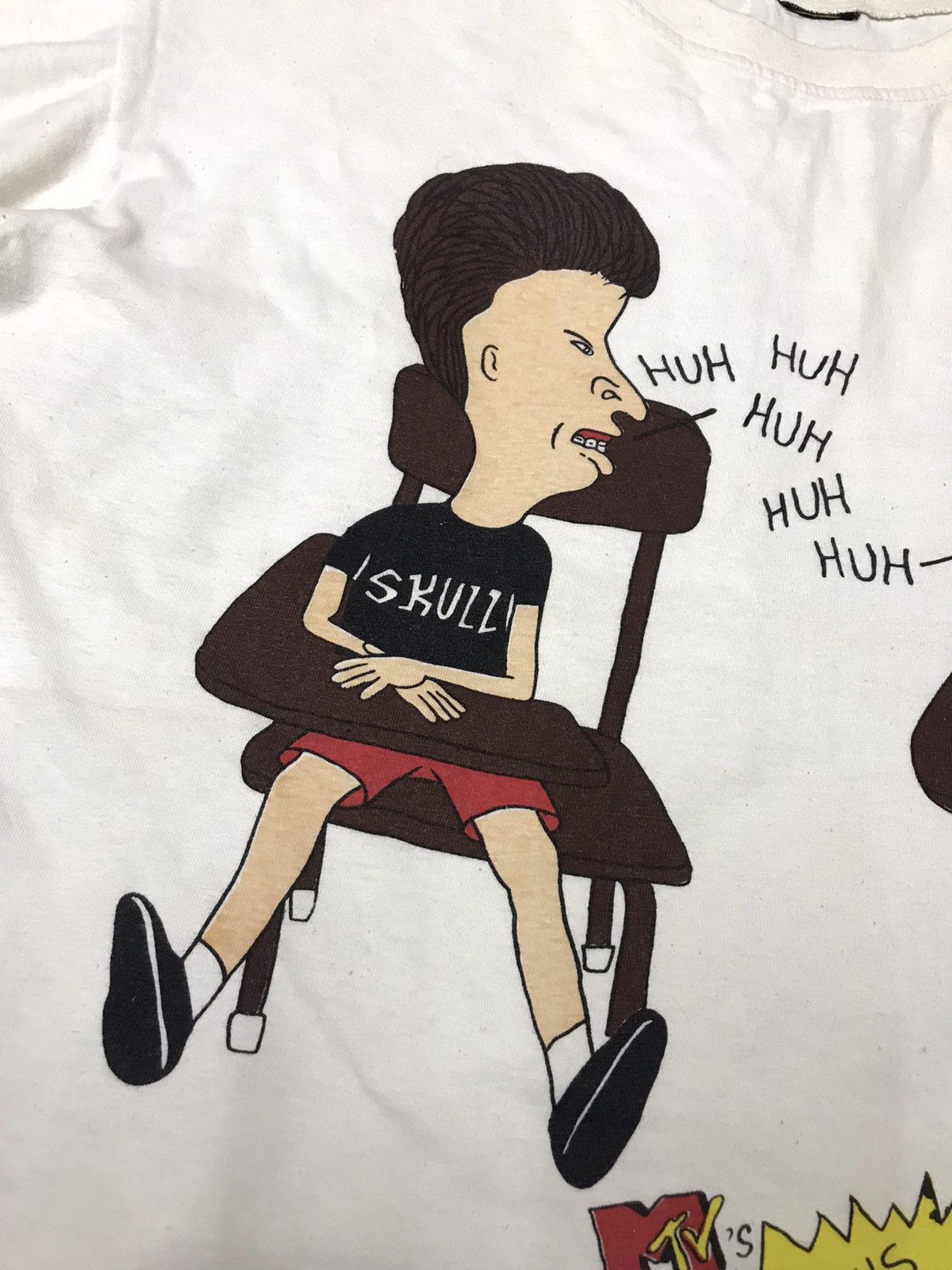 Band Tees × Cartoon Network × Vintage VINTAGE BEAVIS & BUTTHEAD MTV 90s TEES Size US XL / EU 56 / 4 - 4 Thumbnail