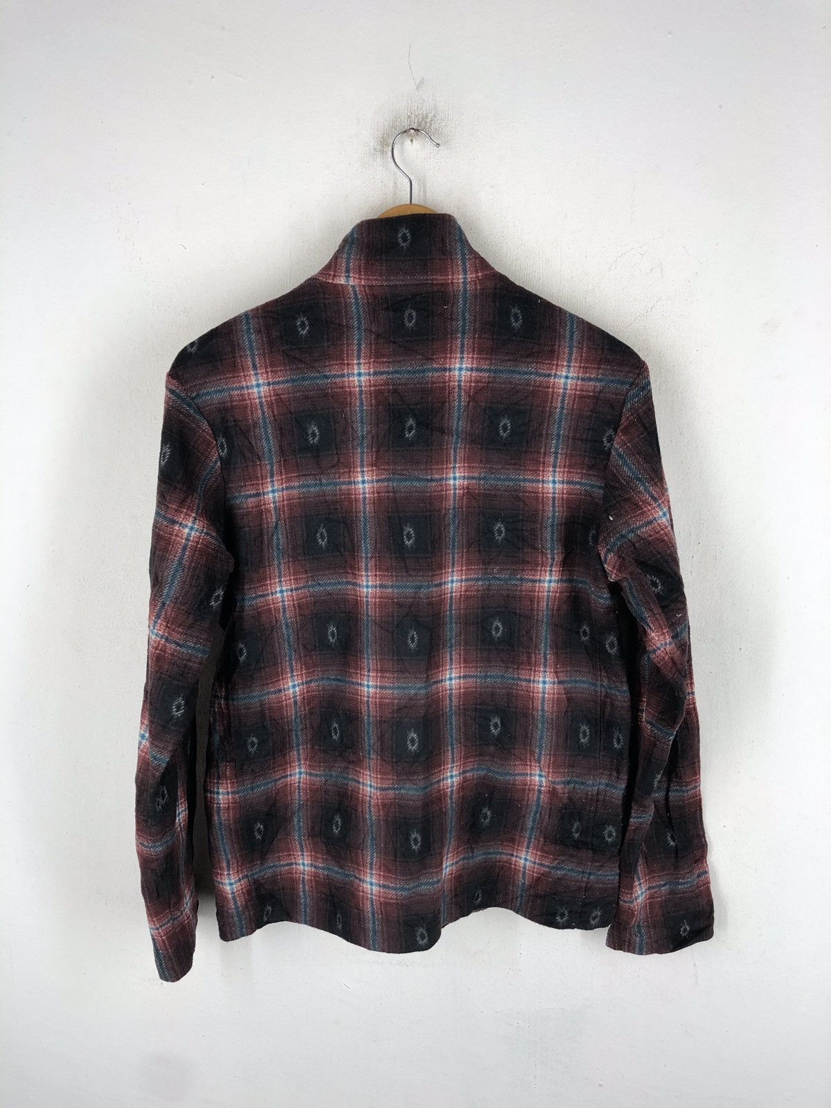 Japanese Brand AJQD FLEECE FLANNEL DESIGN Size US S / EU 44-46 / 1 - 5 Thumbnail