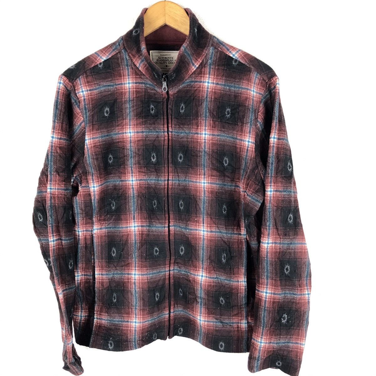 Japanese Brand AJQD FLEECE FLANNEL DESIGN Size US S / EU 44-46 / 1 - 2 Thumbnail