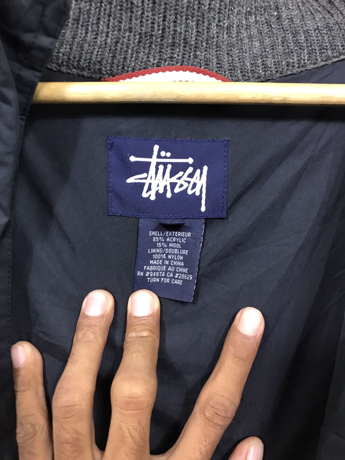 Stussy Rare vintage stussy bomber style jacket Size US XL / EU 56 / 4 - 11 Thumbnail