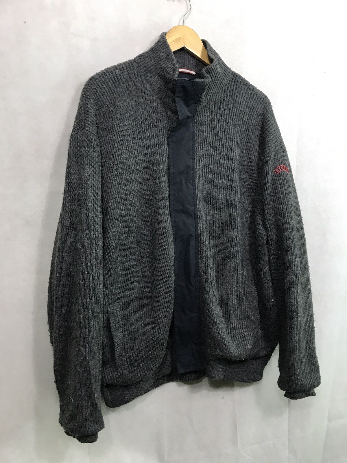 Stussy Rare vintage stussy bomber style jacket Size US XL / EU 56 / 4 - 4 Thumbnail