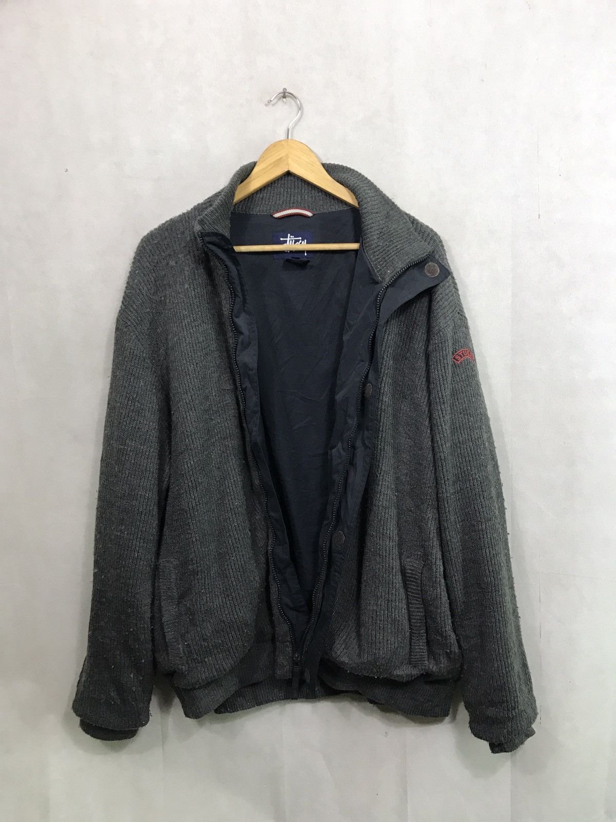 Stussy Rare vintage stussy bomber style jacket Size US XL / EU 56 / 4 - 10 Thumbnail