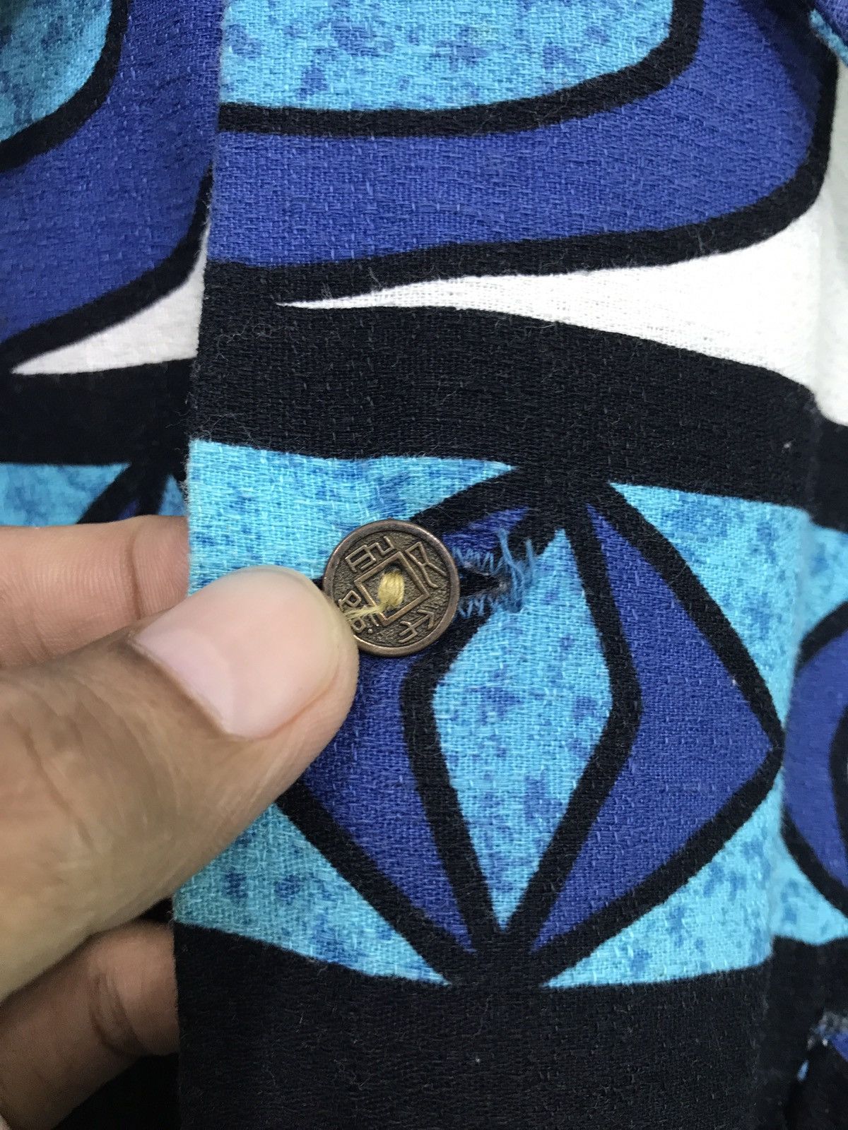 Vintage RARE VINTAGE 60s HAWAII RICHARD DOUGLAS CLOTH FABRIC Size US L / EU 52-54 / 3 - 12 Thumbnail