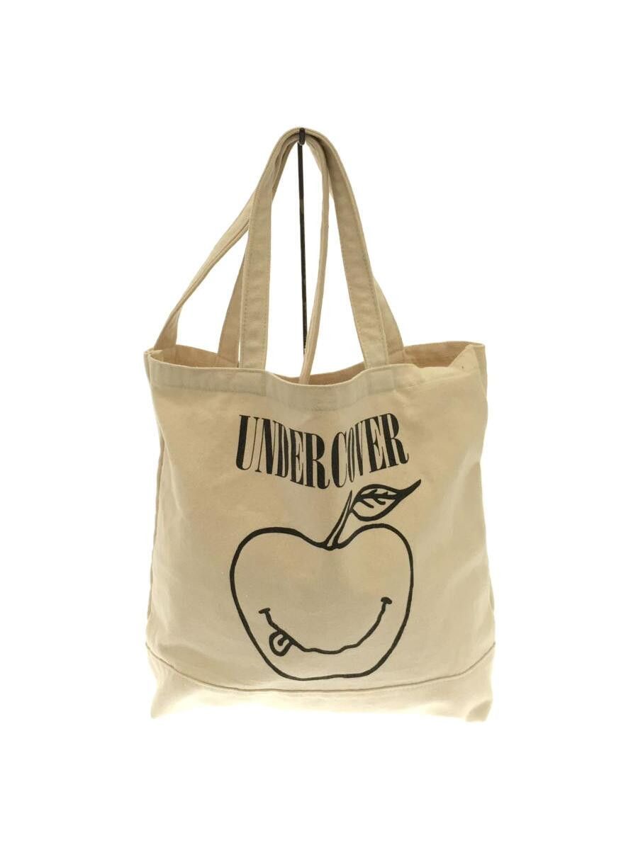 image of Undercover Smiley Apple Tote Bag in Beige, Men's