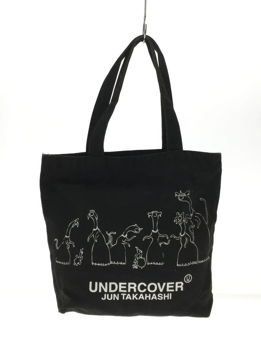 image of Undercover Alien Family Tote Bag in Black, Men's