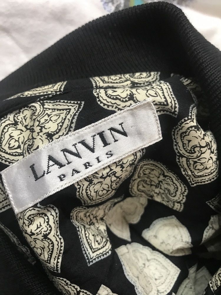 Lanvin LANVIN PARIS MADE IN SWITZERLAND Floral Pullover Polo Shirt Size US S / EU 44-46 / 1 - 11 Thumbnail