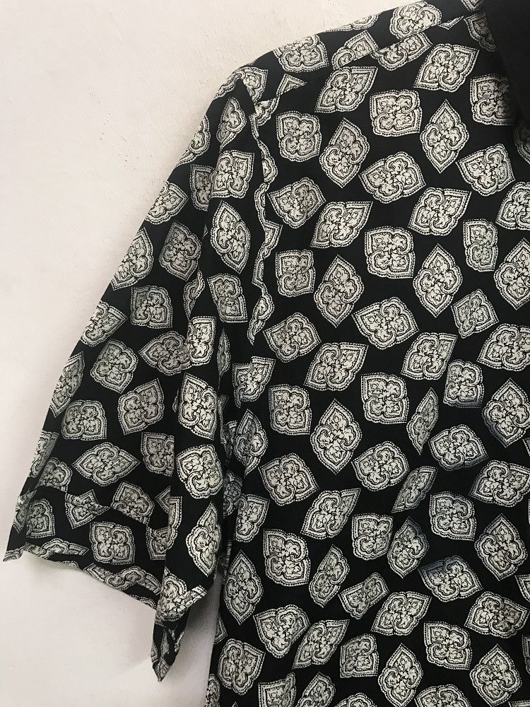 Lanvin LANVIN PARIS MADE IN SWITZERLAND Floral Pullover Polo Shirt Size US S / EU 44-46 / 1 - 7 Thumbnail
