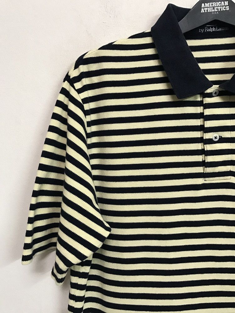 Polo Ralph Lauren Vintage Polo by RL Crown Crest Striped Polo Shirt Size US L / EU 52-54 / 3 - 2 Thumbnail