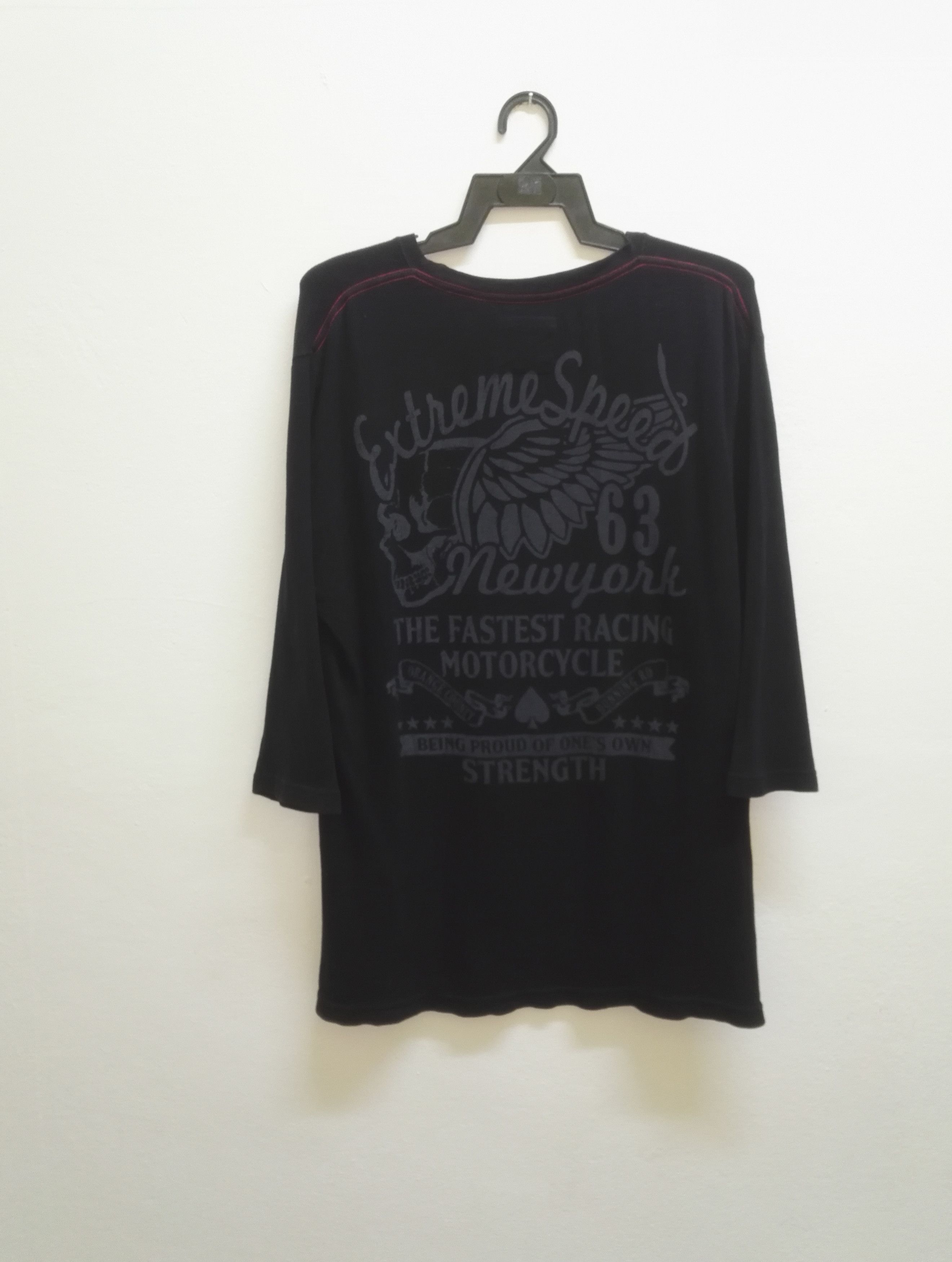 Hysteric Glamour Vintage The Fastest Motorcycle Racing Extreme Speed (c34) Size US XL / EU 56 / 4 - 3 Thumbnail