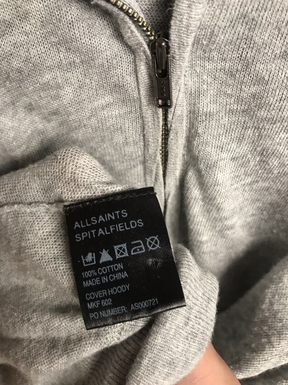 Allsaints Men’s Allsaints knitwear hoodies Size US M / EU 48-50 / 2 - 6 Thumbnail