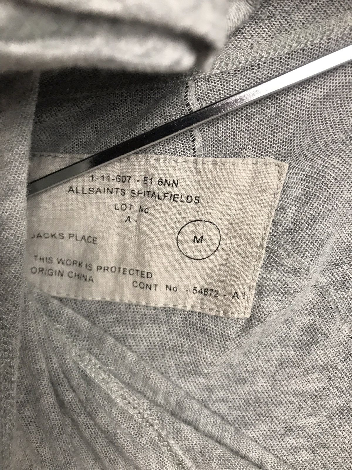 Allsaints Men’s Allsaints knitwear hoodies Size US M / EU 48-50 / 2 - 5 Thumbnail