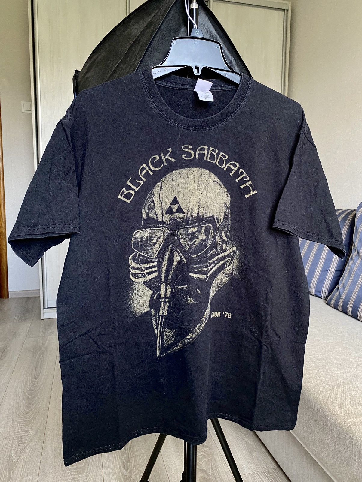 Band Tees × Black Sabbath × Vintage Vintage BLack Sabbath U.S. Tour ‘78 2013 Tee Size US XL / EU 56 / 4 - 1 Thumbnail