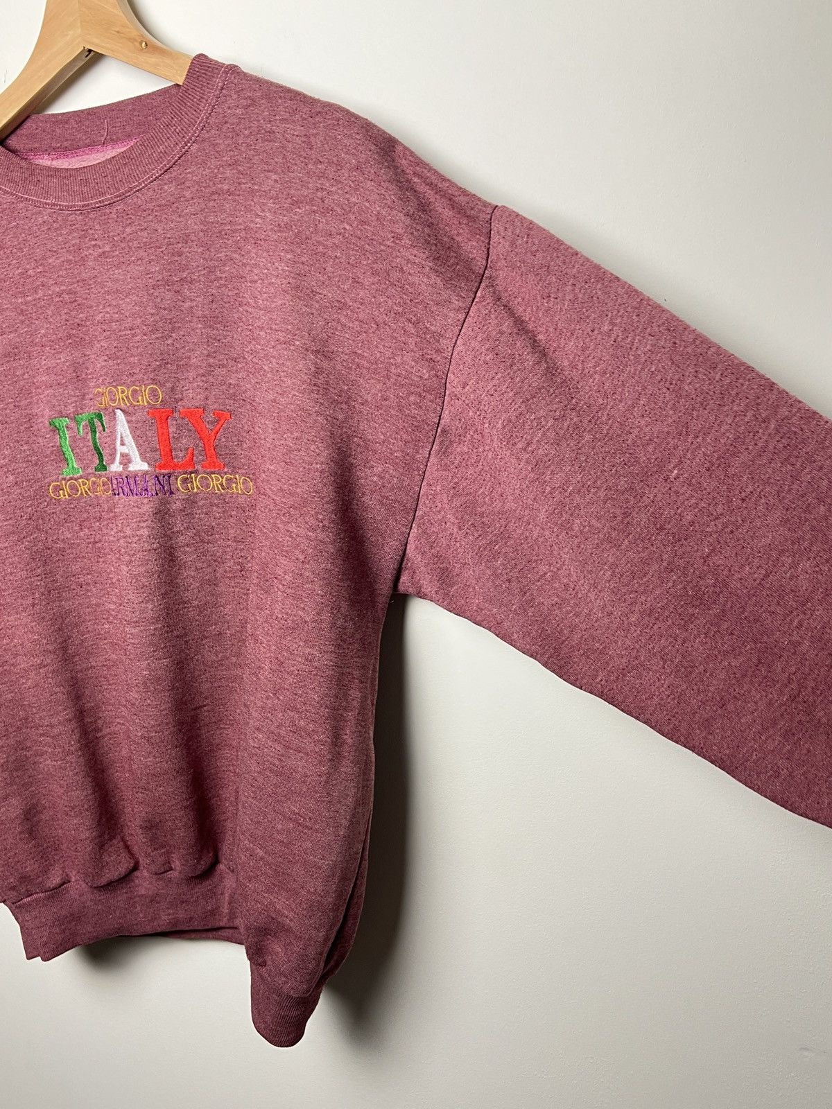 Giorgio Armani giorgio armani 80s crewneck sweatshirt vintage archive Size US M / EU 48-50 / 2 - 7 Thumbnail