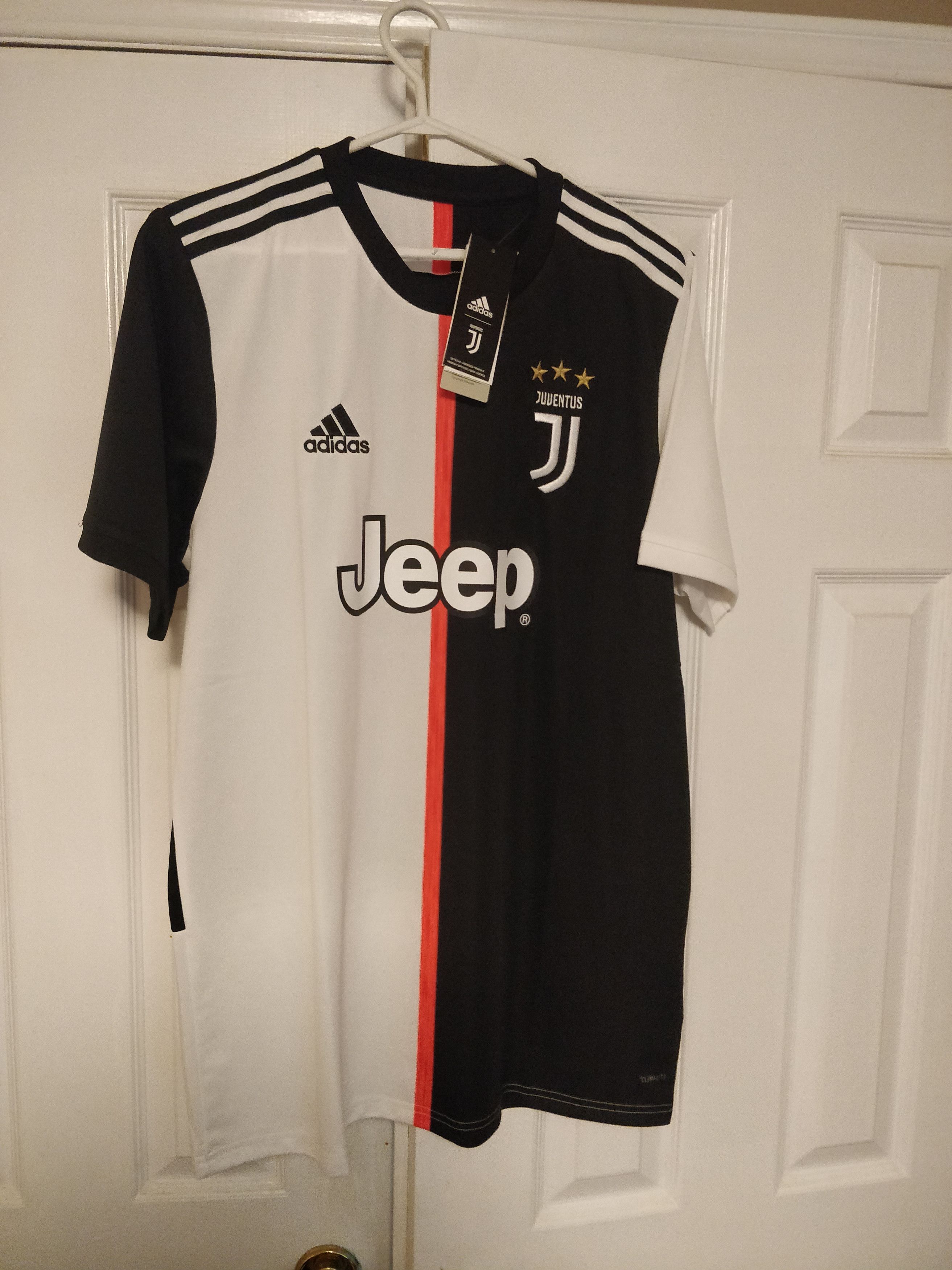Adidas Juventus BNWT 2019 Home Jersey Adidas Size US L / EU 52-54 / 3 - 1 Thumbnail