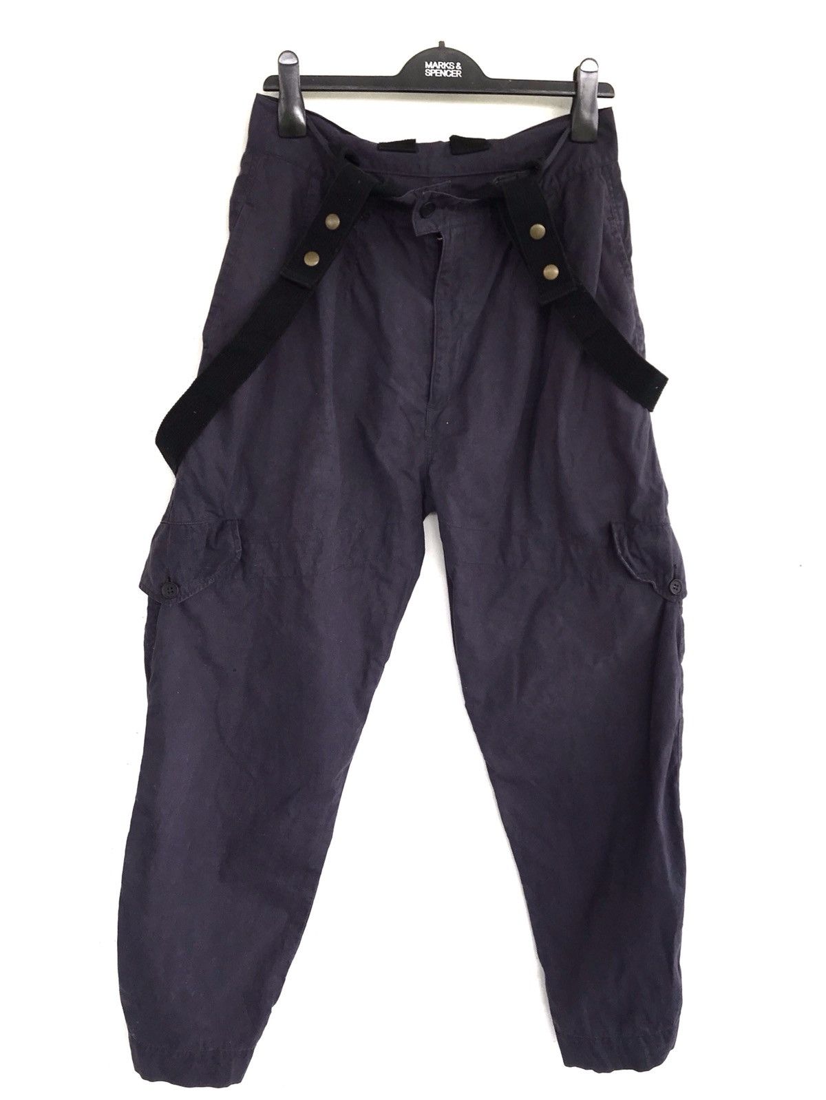 Japanese Brand TA Street Acoustic Cargo Tactical Parachute Bondage Pants Size US 31 - 1 Thumbnail