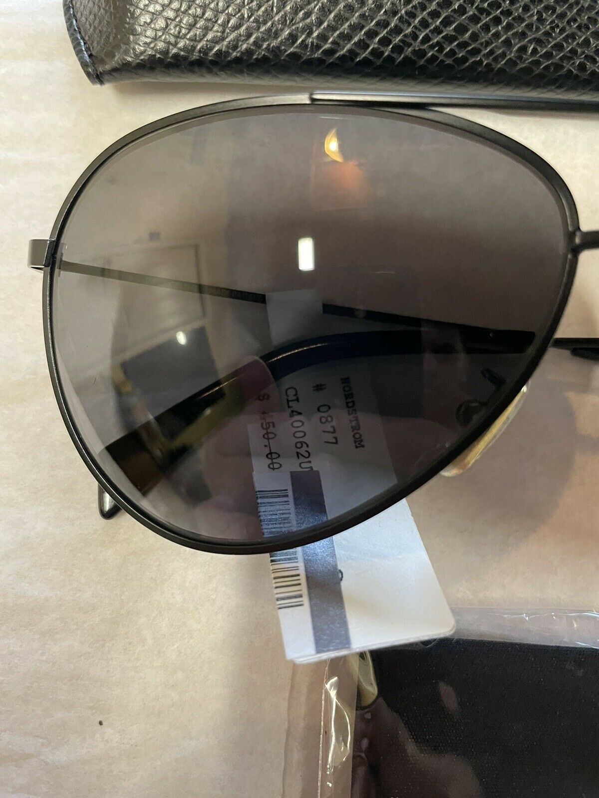 Celine Celine Cl40062u 02d Unisex Pilot Polarized Sunglasses Size ONE SIZE - 5 Thumbnail