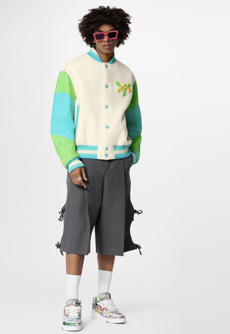 Virgil Abloh Louis Vuitton Rainbow playground Varsity Blouson Sz 48 Size US M / EU 48-50 / 2 - 4 Thumbnail