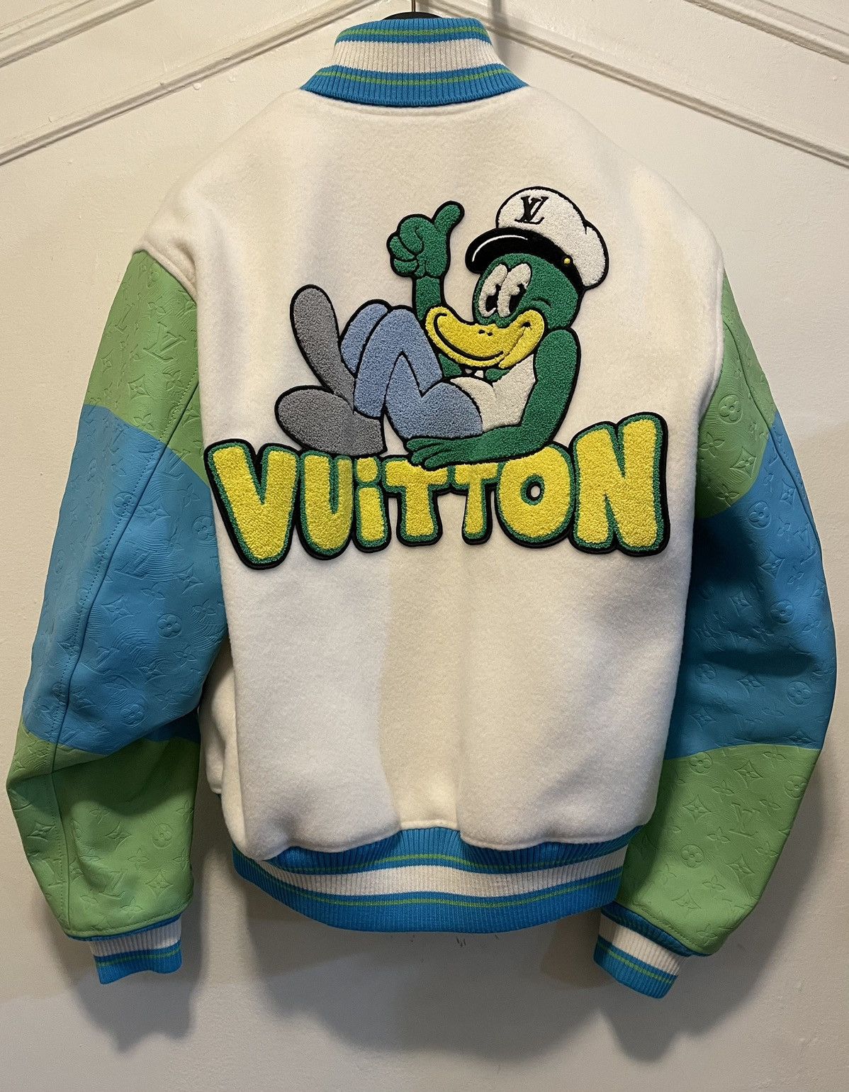 Virgil Abloh Louis Vuitton Rainbow playground Varsity Blouson Sz 48 Size US M / EU 48-50 / 2 - 2 Thumbnail