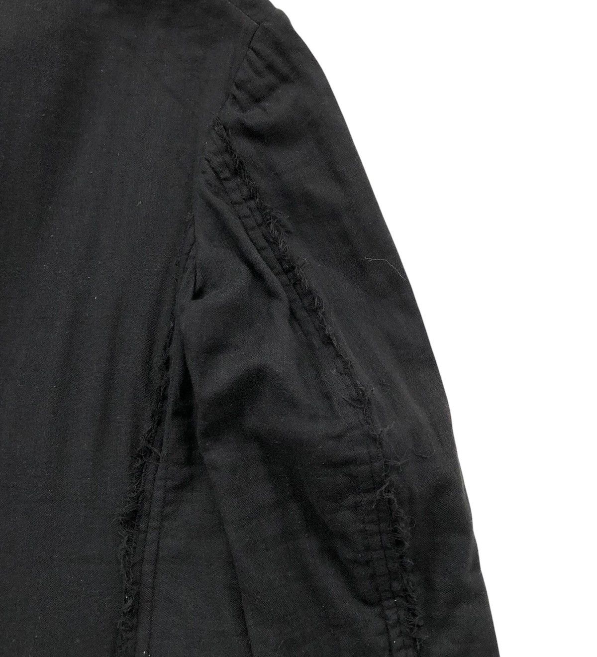 Yohji Yamamoto Y'S Yohji Yamamoto Femme Design Black Blazer Size 34S - 10 Thumbnail