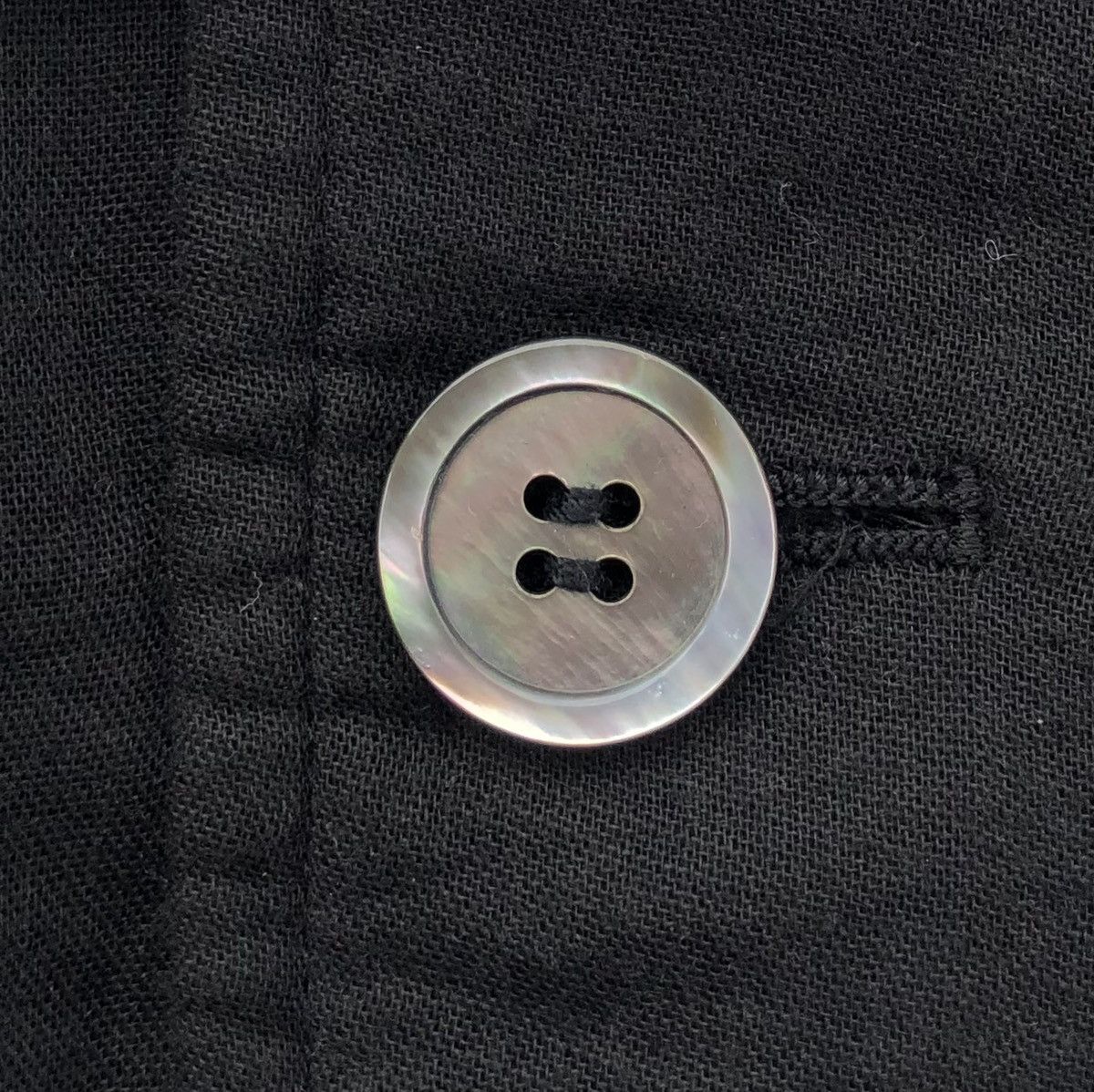 Yohji Yamamoto Y'S Yohji Yamamoto Femme Design Black Blazer Size 34S - 15 Thumbnail