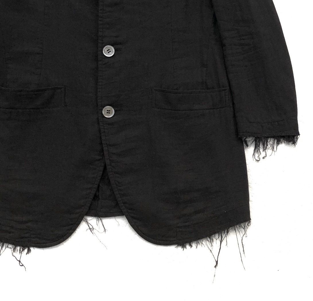 Yohji Yamamoto Y'S Yohji Yamamoto Femme Design Black Blazer Size 34S - 5 Thumbnail