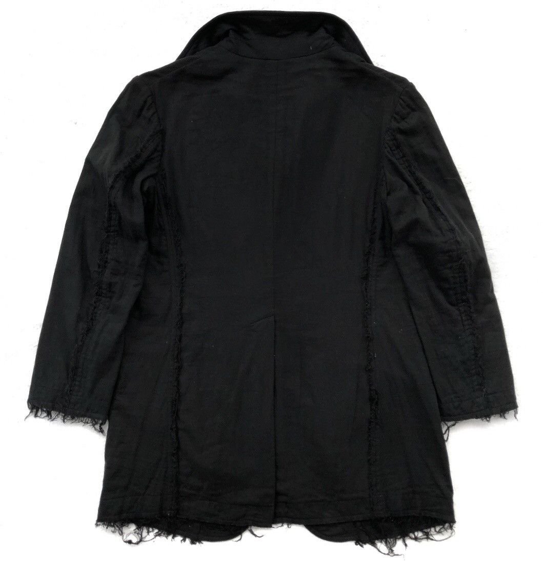 Yohji Yamamoto Y'S Yohji Yamamoto Femme Design Black Blazer Size 34S - 7 Thumbnail
