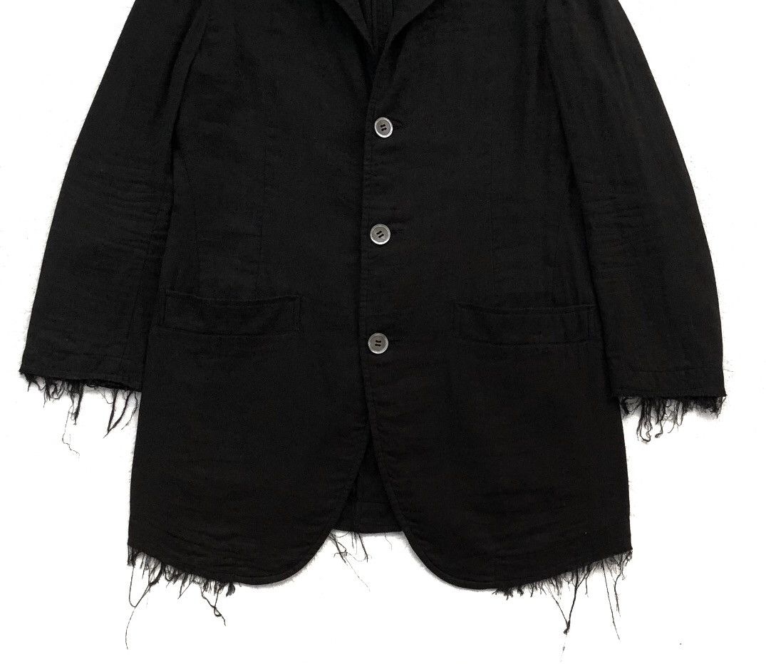 Yohji Yamamoto Y'S Yohji Yamamoto Femme Design Black Blazer Size 34S - 3 Thumbnail