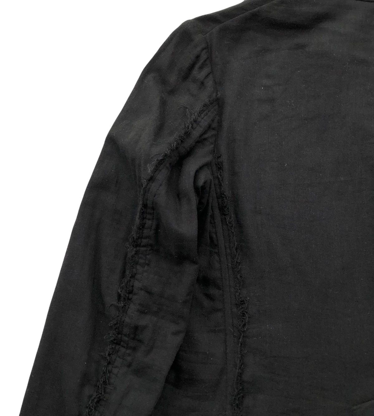 Yohji Yamamoto Y'S Yohji Yamamoto Femme Design Black Blazer Size 34S - 9 Thumbnail