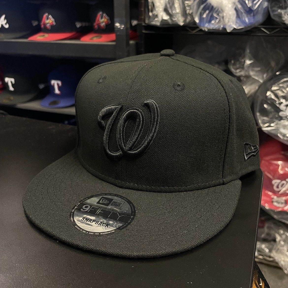 MLB × New Era Washington Nationals 9FIFTY Snapback Cap Size ONE SIZE - 4 Thumbnail