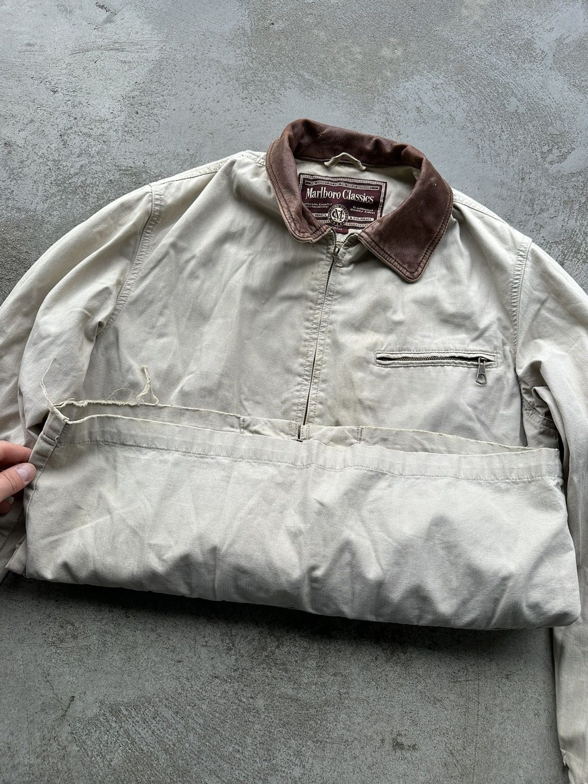 Marlboro Classics × Vintage Vintage marlboro classics Distressed Detroit Jacket Like Size US S / EU 44-46 / 1 - 5 Thumbnail
