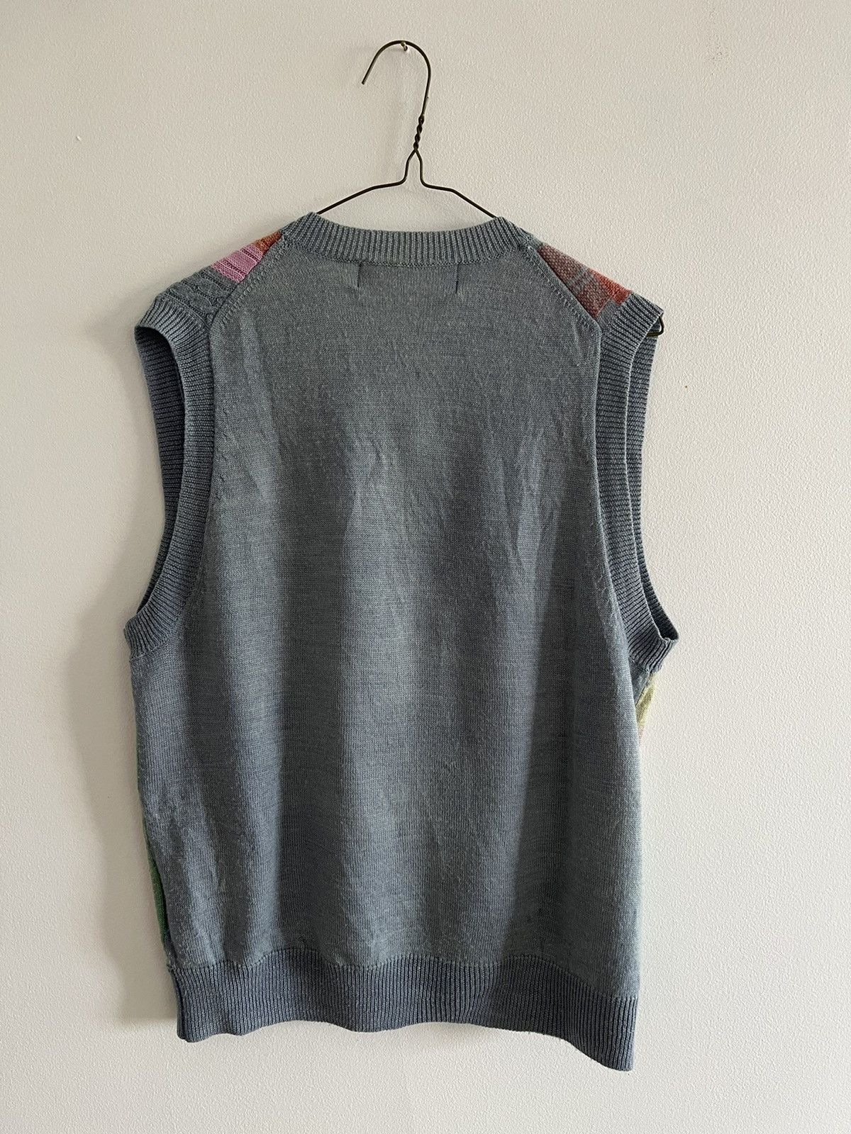 Comme des Garcons 1999 multi knit pattern vest Size US M / EU 48-50 / 2 - 3 Thumbnail
