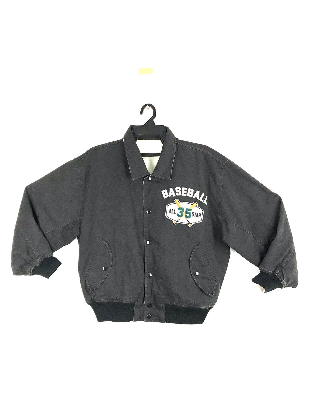 Japanese Brand Bourbon House Varsity Jacket Reversible Mlb Workwear Size US M / EU 48-50 / 2 - 2 Thumbnail