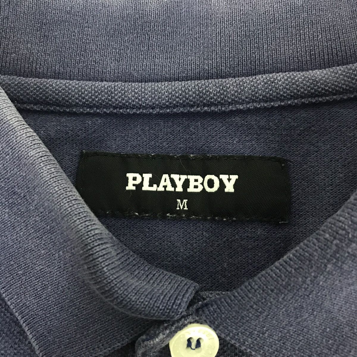 Playboy Vintage Playboy Polo Tee T-shirt Bunny Logo Size M / US 6-8 / IT 42-44 - 2 Thumbnail