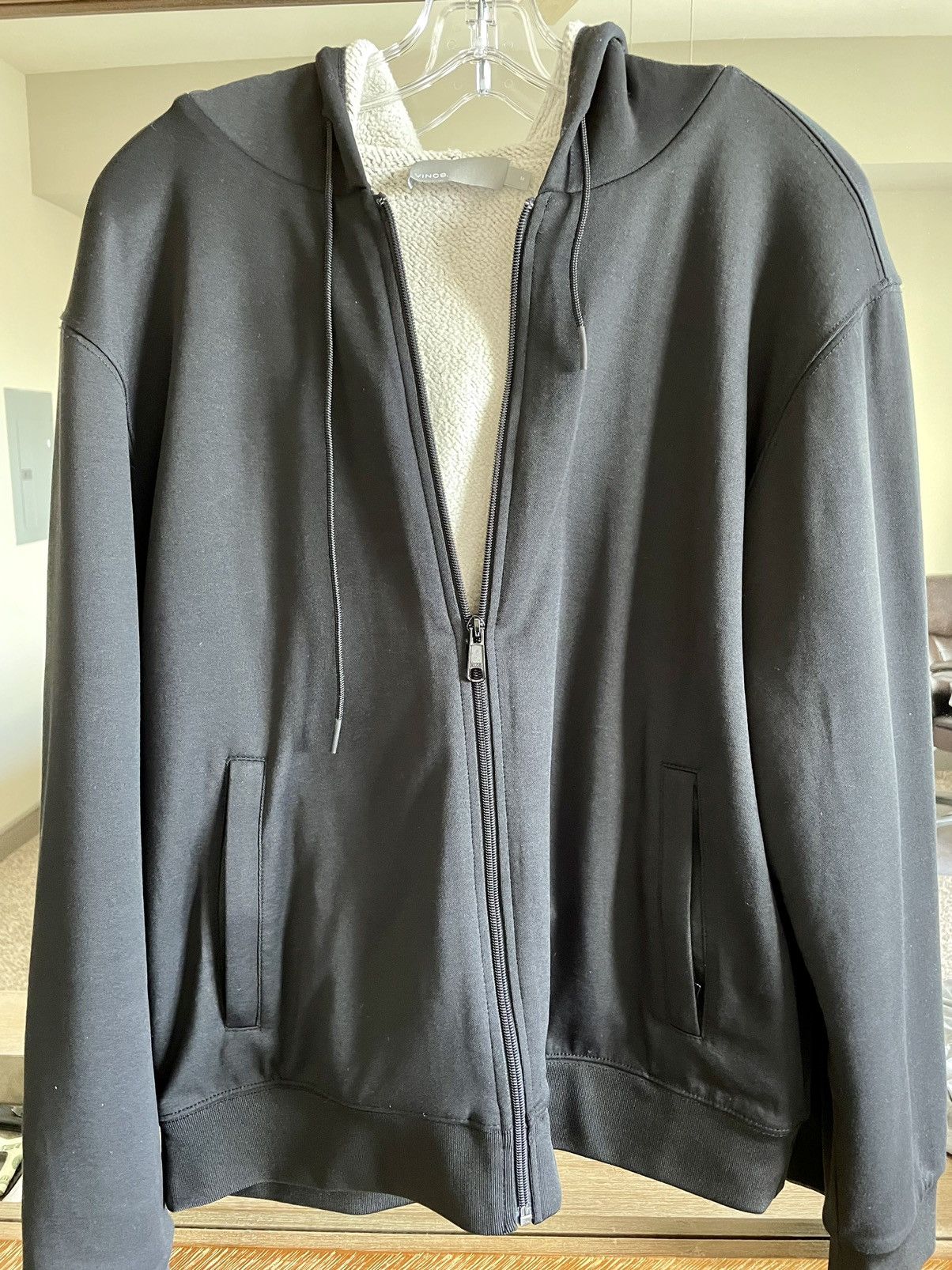 image of Black Vince Hoodie, Men's (Size Medium)