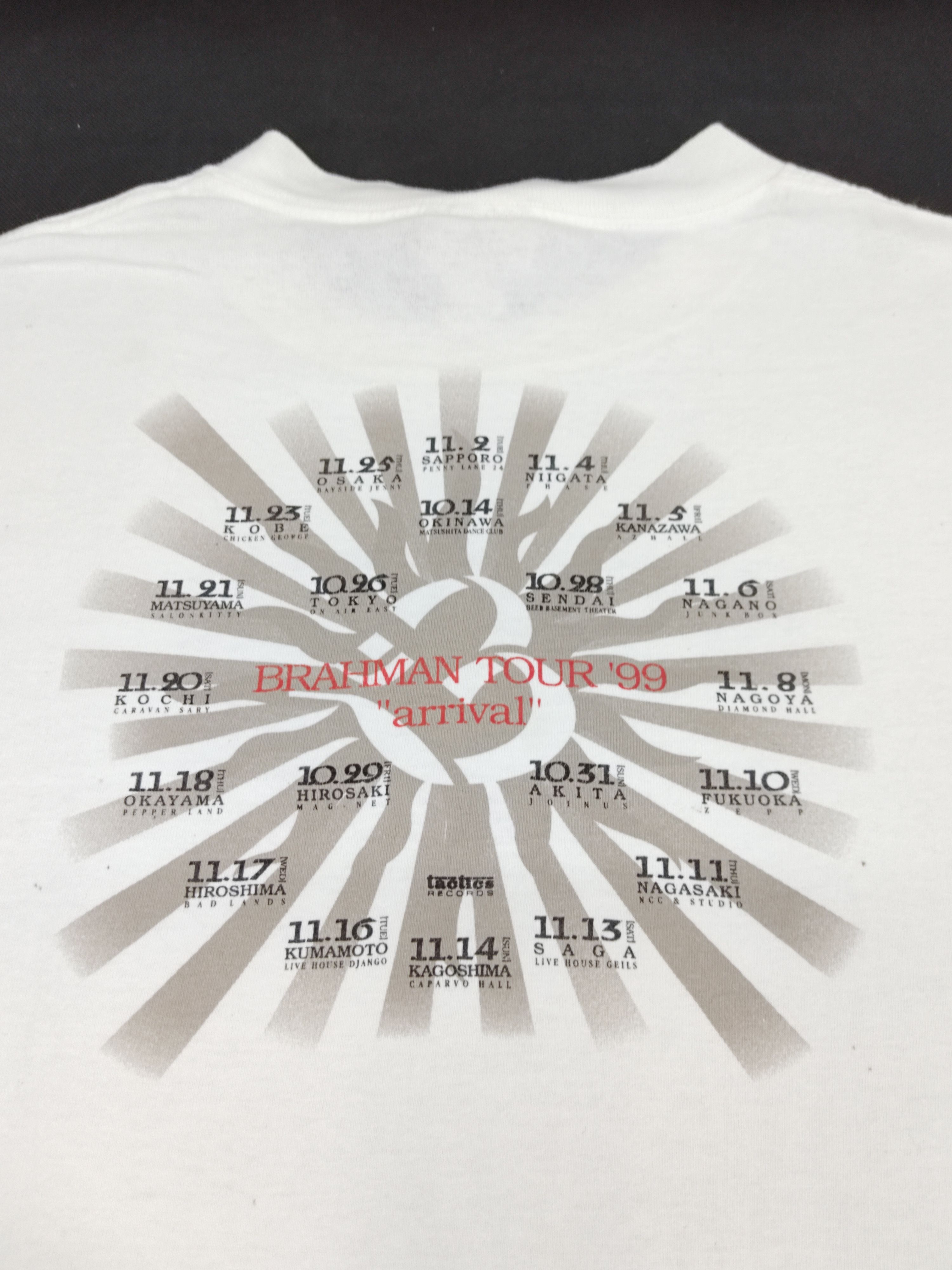 Band Tees Vintage 90s Brahman Tour Japanese Band Tee Oneita Punk Rock Size US L / EU 52-54 / 3 - 4 Thumbnail