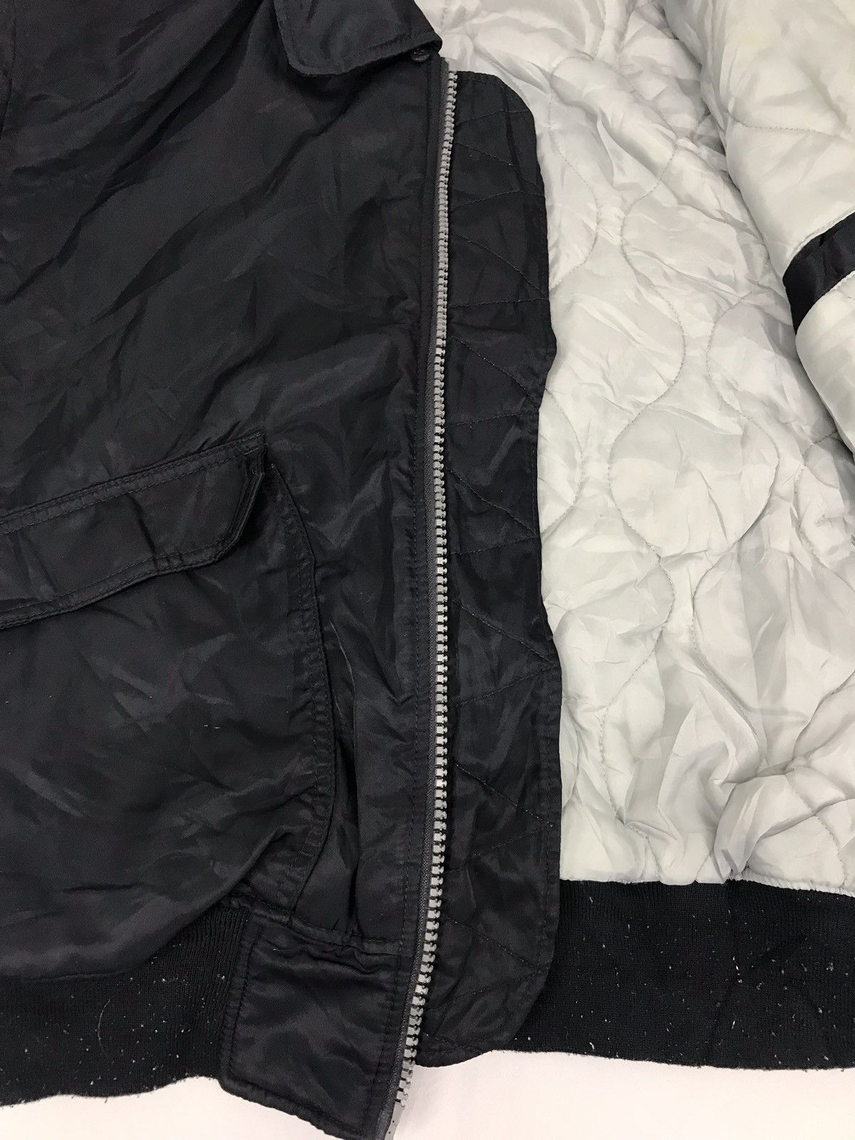 Japanese Brand Fire Fox Bomber Jacket Military Air Force Style Winter Wear Size US L / EU 52-54 / 3 - 9 Thumbnail