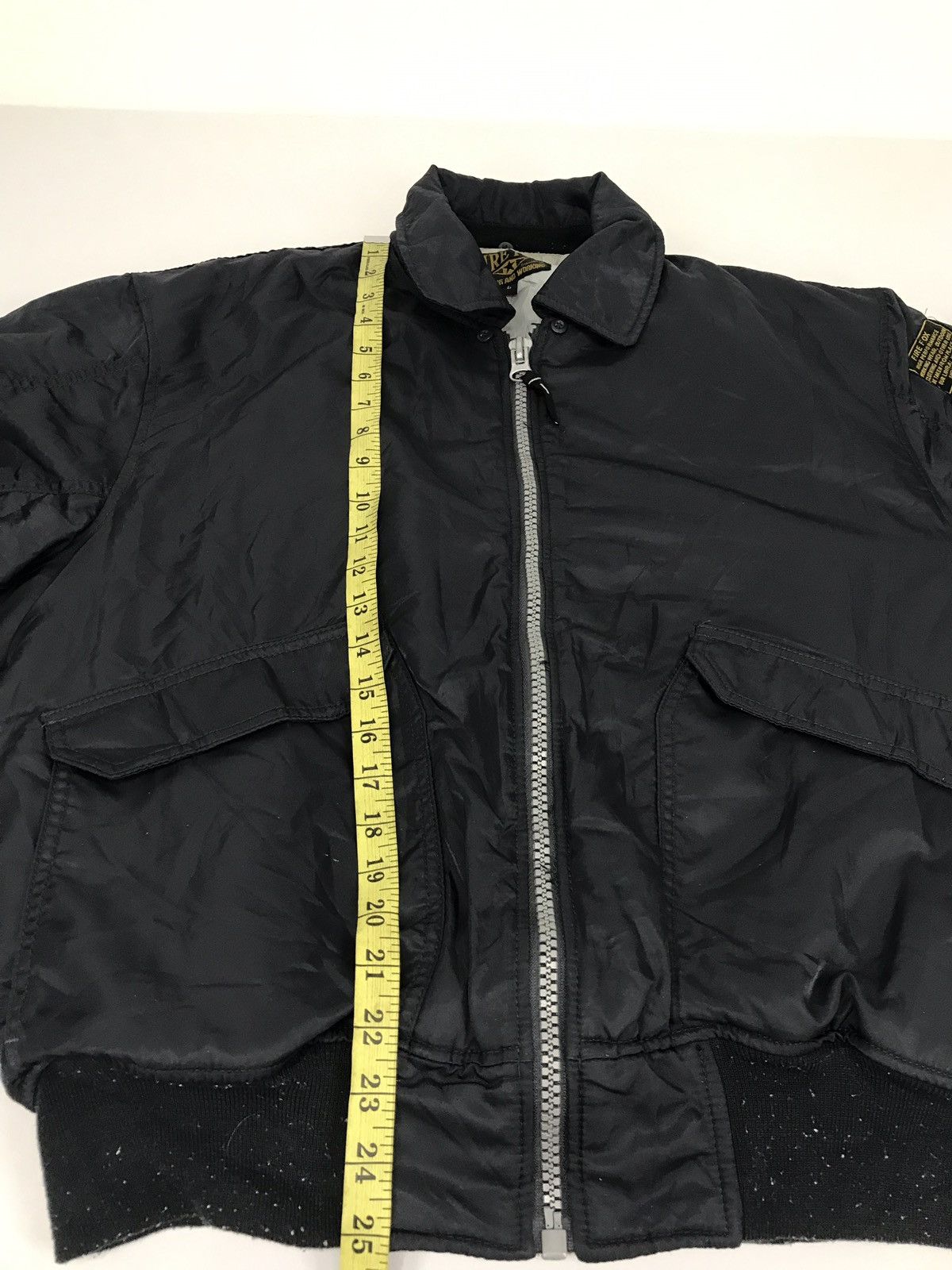 Japanese Brand Fire Fox Bomber Jacket Military Air Force Style Winter Wear Size US L / EU 52-54 / 3 - 5 Thumbnail