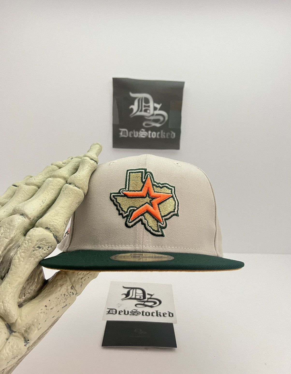 MLB × New Era 7 1/4 - Houston Astros 45th Panama Exclusive Fitted Hat Size ONE SIZE - 3 Thumbnail