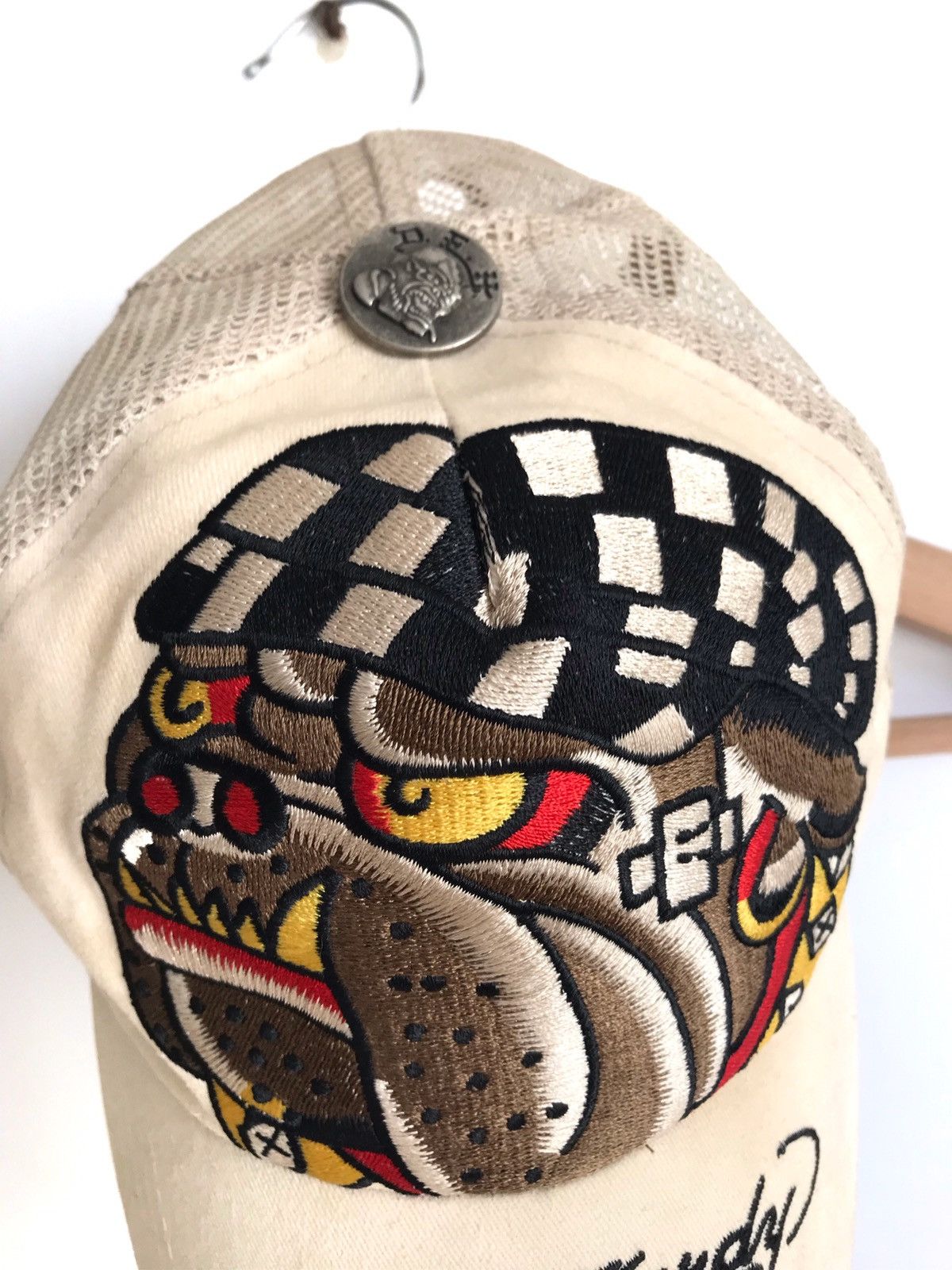 Ed Hardy Ed Hardy Embroidered Cap Size ONE SIZE - 3 Thumbnail