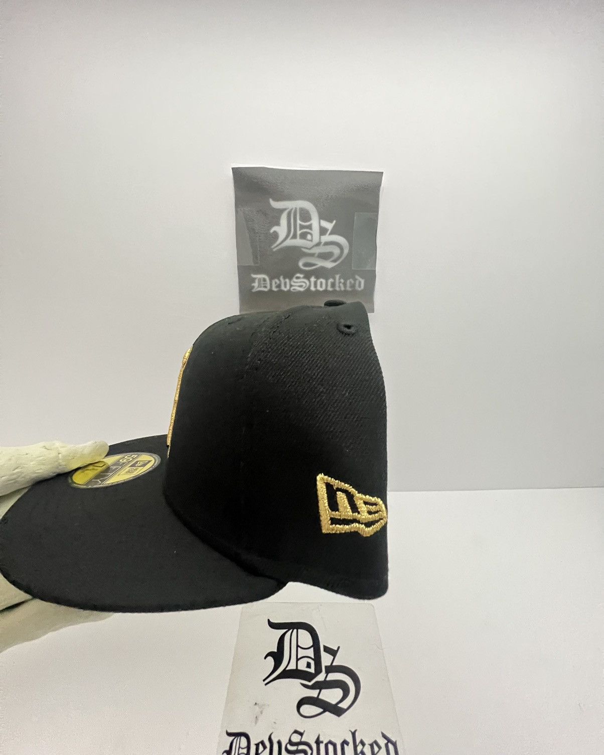 Lids × MLB × New Era 7 1/8 - Los Angeles Angels Tiger Claw New Era 5950 FittedHat Size ONE SIZE - 3 Thumbnail