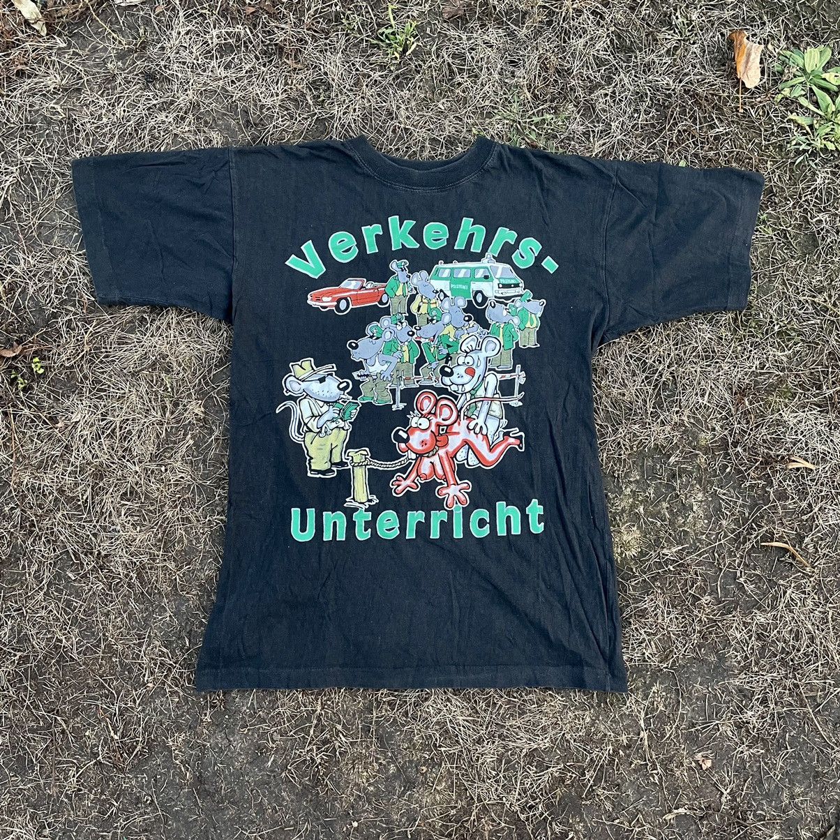 Vintage Vintage 90s Sun Faded Graphic Tee Streetwear Skate Baggy L Size US L / EU 52-54 / 3 - 1 Thumbnail