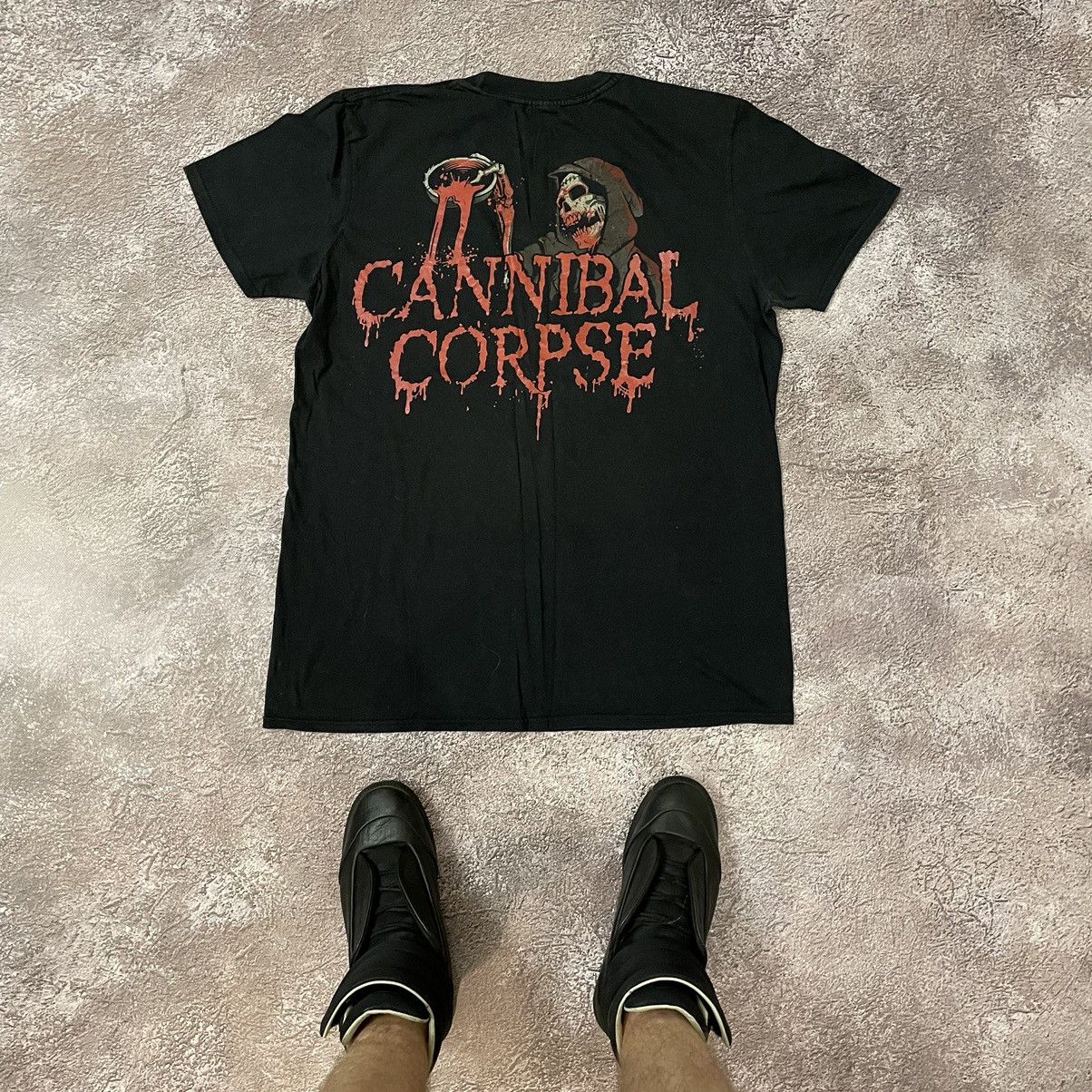 Vintage Vintage 90s Cannibal Corpse Band Tee Graphic Grunge Boxy M Size US M / EU 48-50 / 2 - 7 Thumbnail