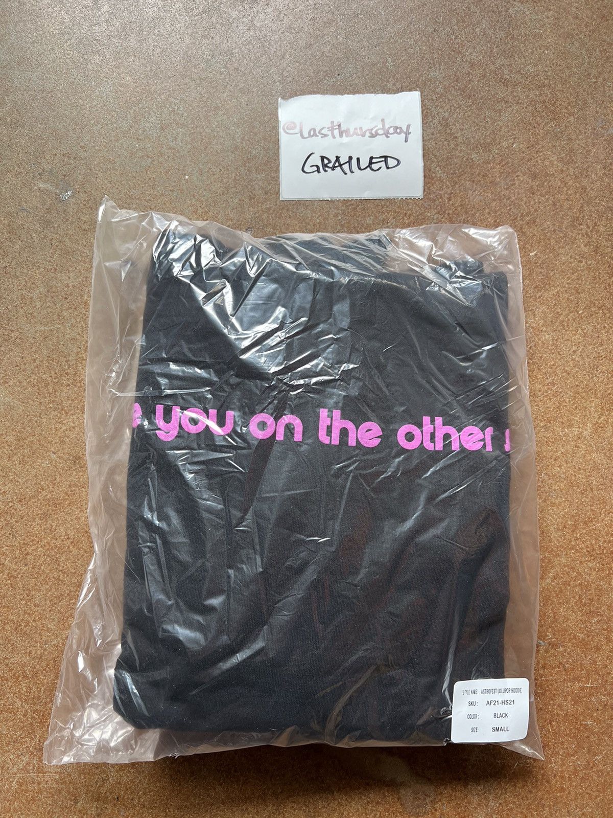 Travis Scott Travis Scott Astroworld Fest 2021 Lollipop Hoodie Small Size US S / EU 44-46 / 1 - 4 Thumbnail