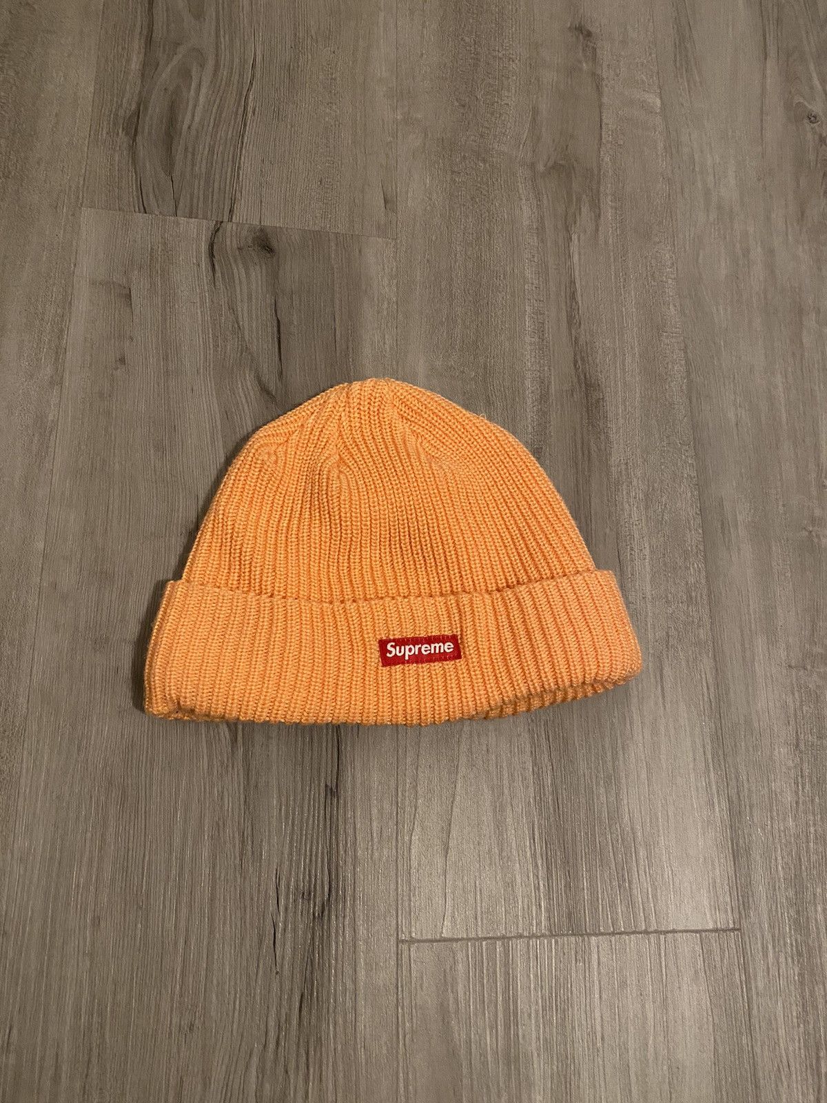 Supreme Peach Beanie Size ONE SIZE - 1 Thumbnail