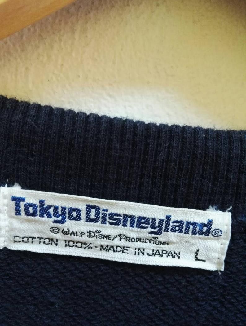 Disney Tokyo Disneyland Mickey Mouse Sweatshirt Made In Japan Size US L / EU 52-54 / 3 - 4 Thumbnail