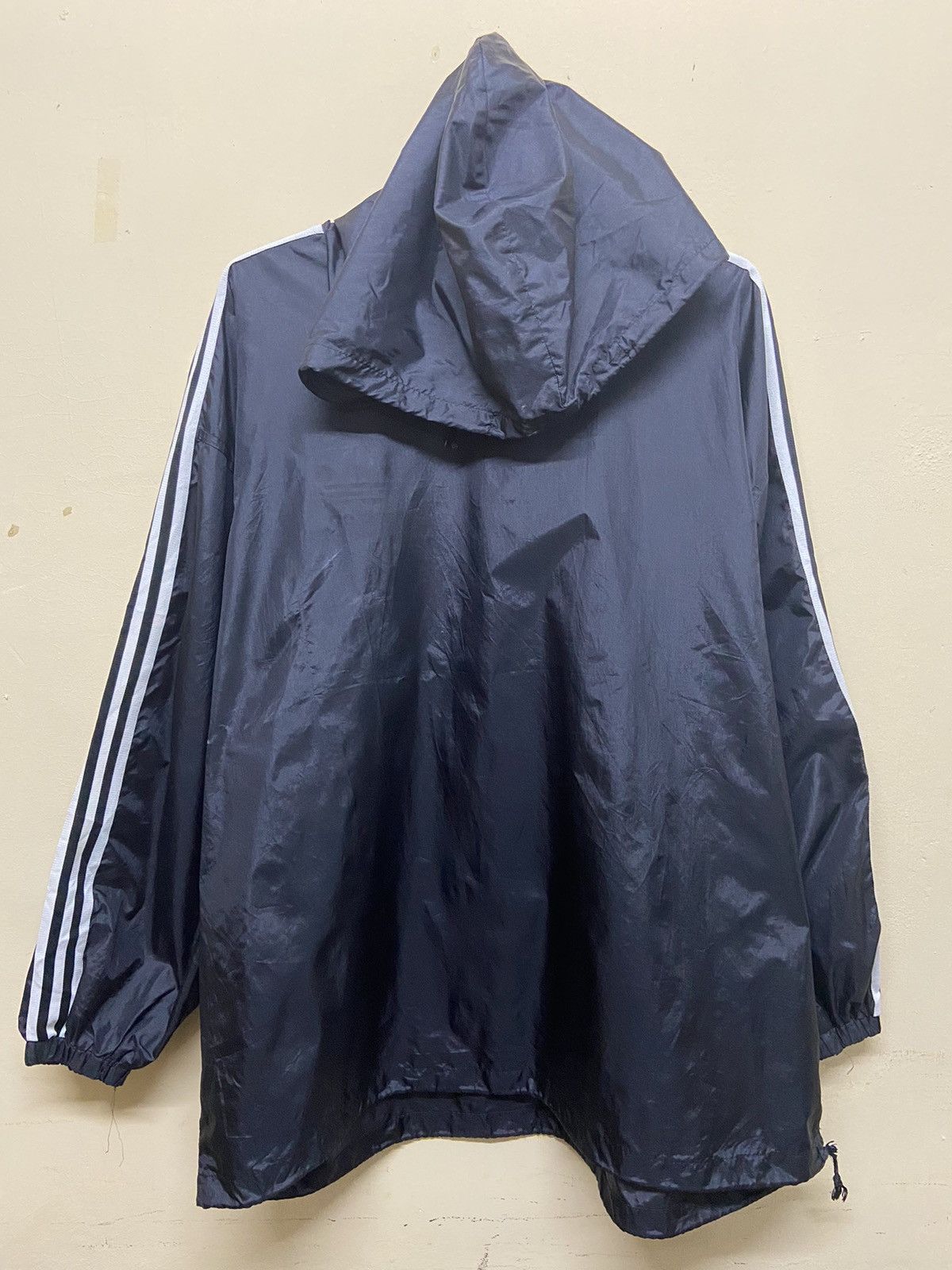 Adidas Vintage Adidas BigLogo Windbreaker Size US L / EU 52-54 / 3 - 1 Thumbnail