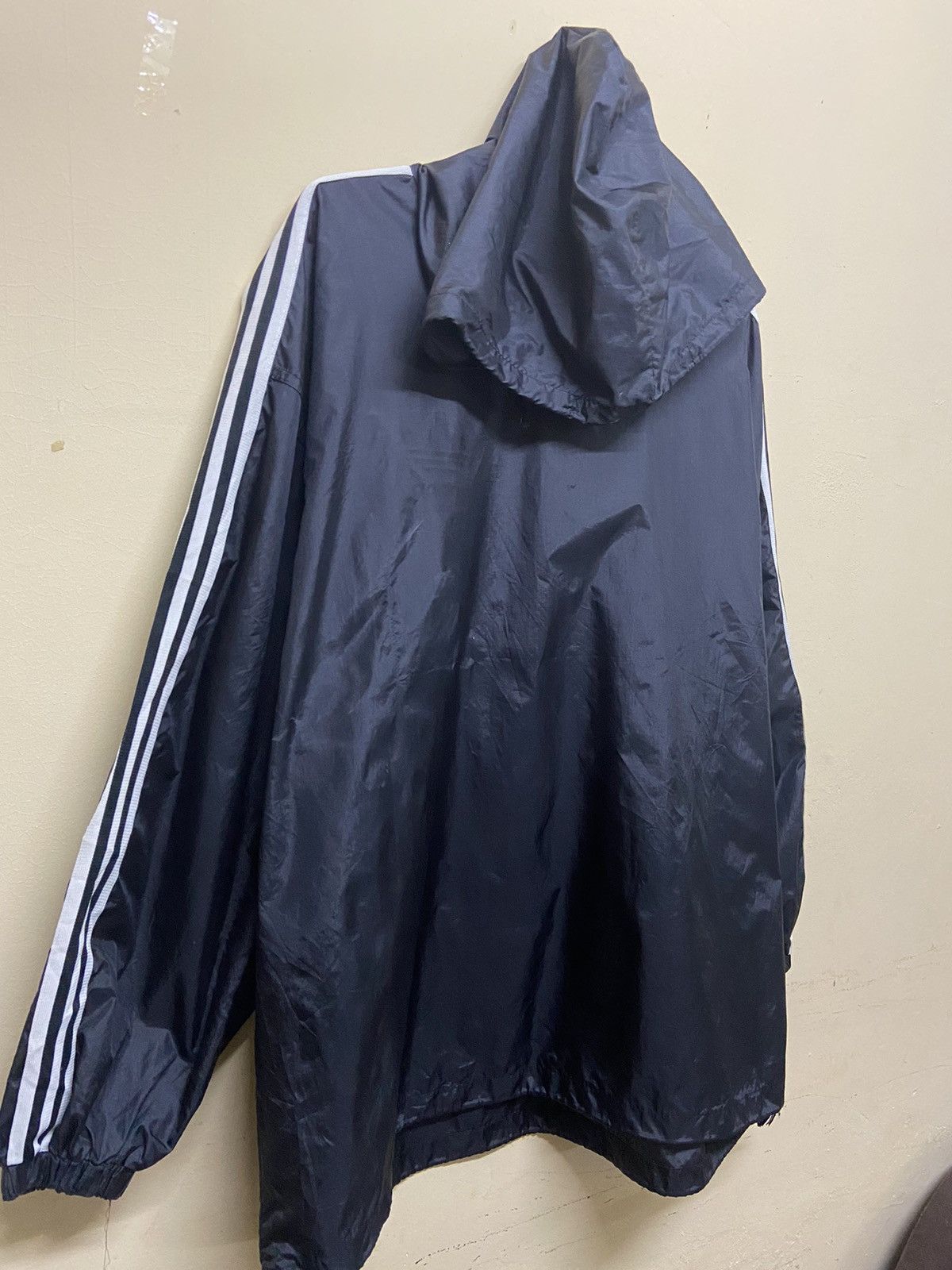Adidas Vintage Adidas BigLogo Windbreaker Size US L / EU 52-54 / 3 - 2 Thumbnail