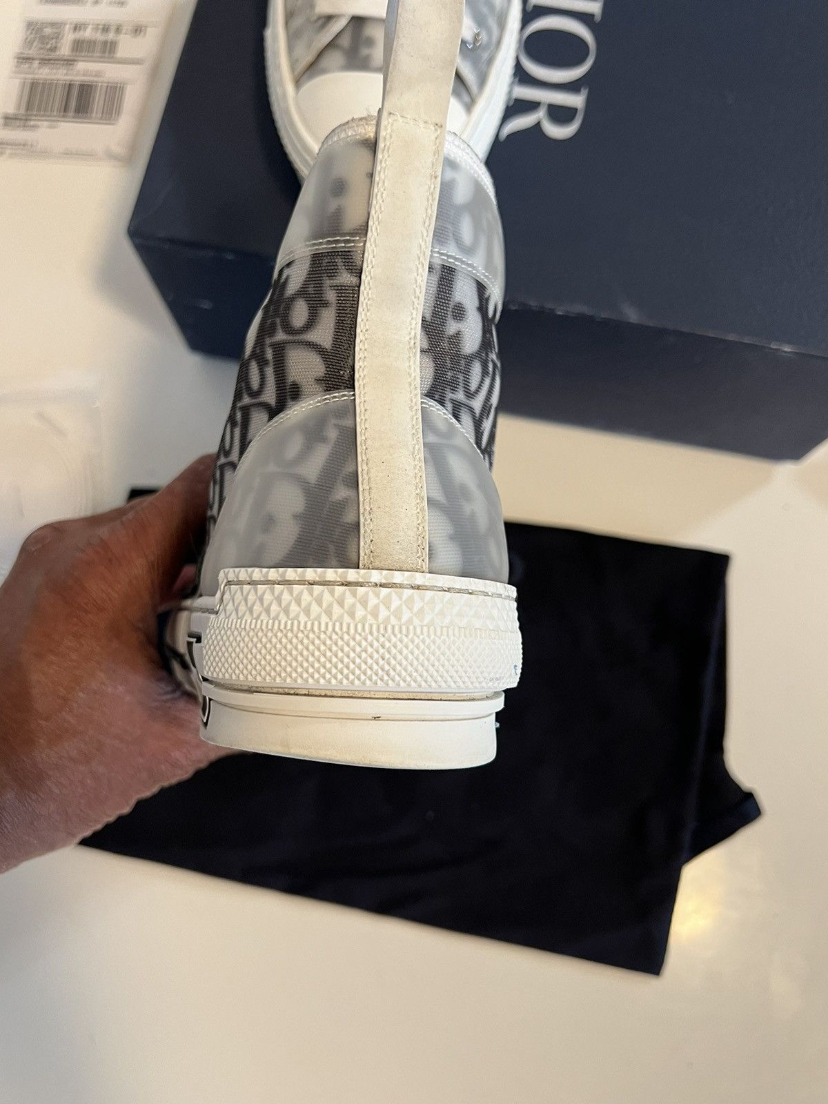 Dior Dior B23 hi-top Size US 11.5 / EU 44-45 - 13 Thumbnail