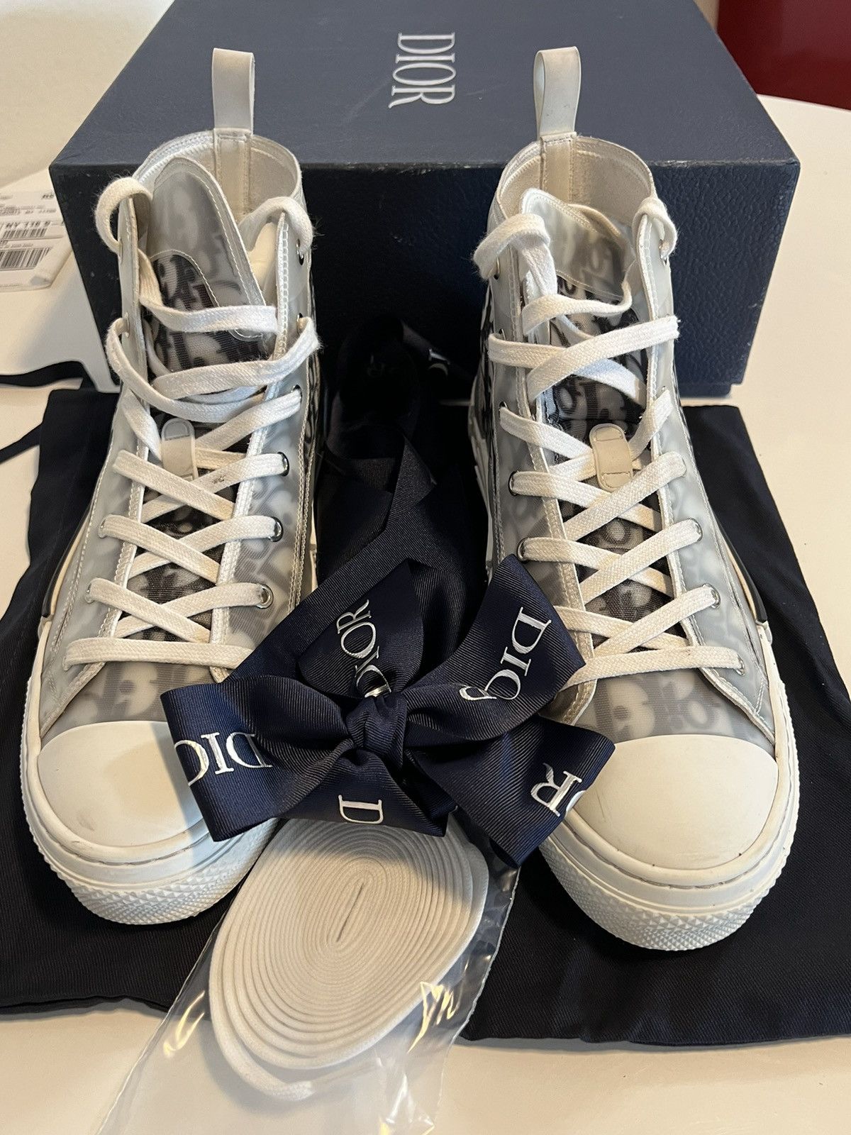 Dior Dior B23 hi-top Size US 11.5 / EU 44-45 - 2 Thumbnail